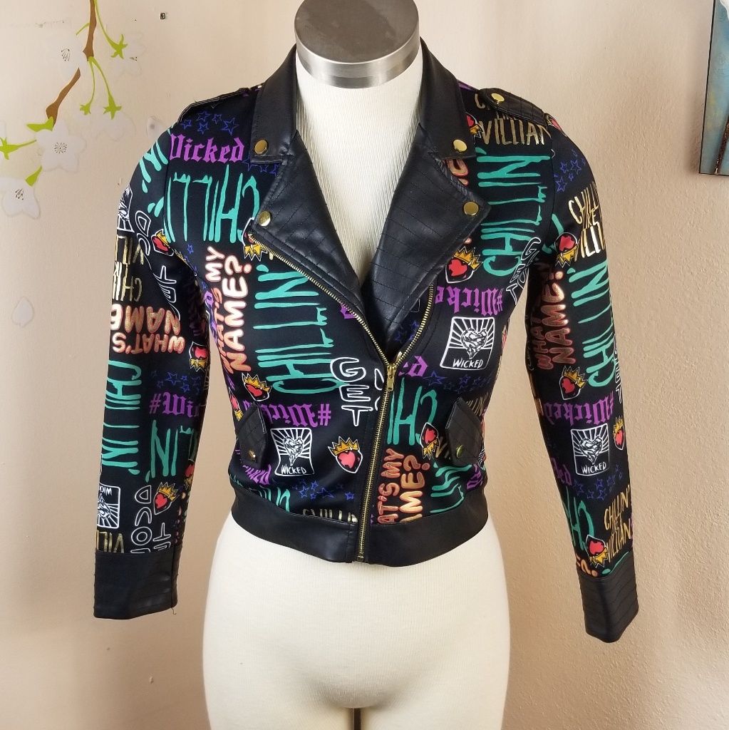 Disney Wicked Witch Zip Up Light Weigh Jacket